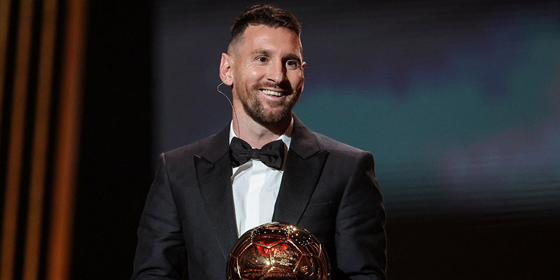 Messi đang có tới 8 danh hiệu Ballon d’Or