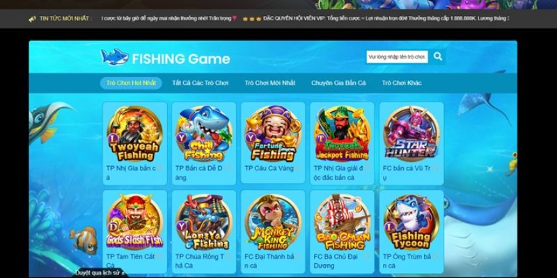 Top 3 game Fishing free hot tại King88 